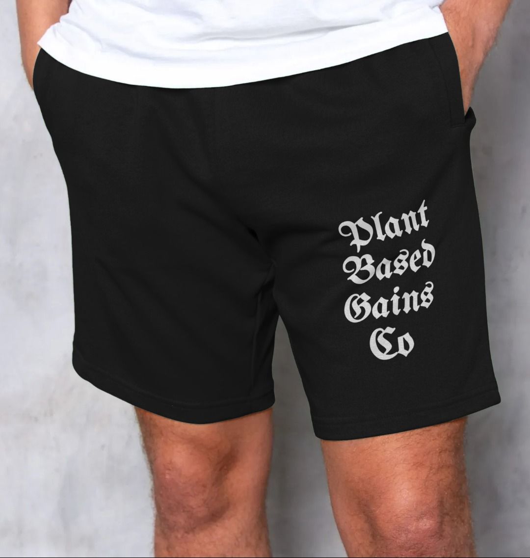 Men's "PLANTBASEDGAINSCO" Shorts