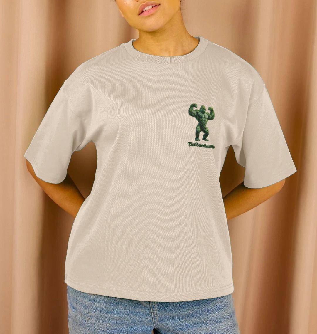 Women's "Represent" Oversized Tee