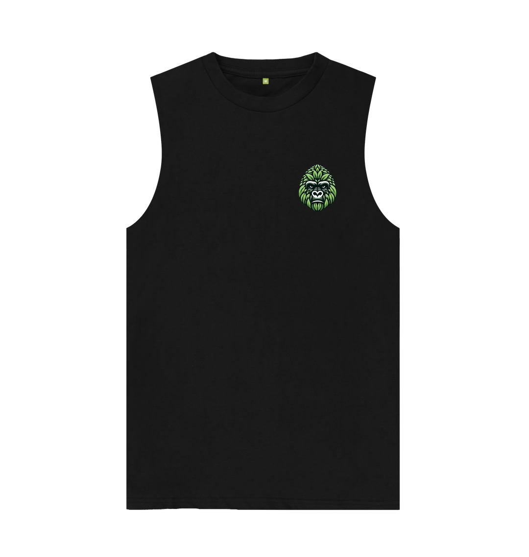 Black Men's \"HERBIVORE\" Tank