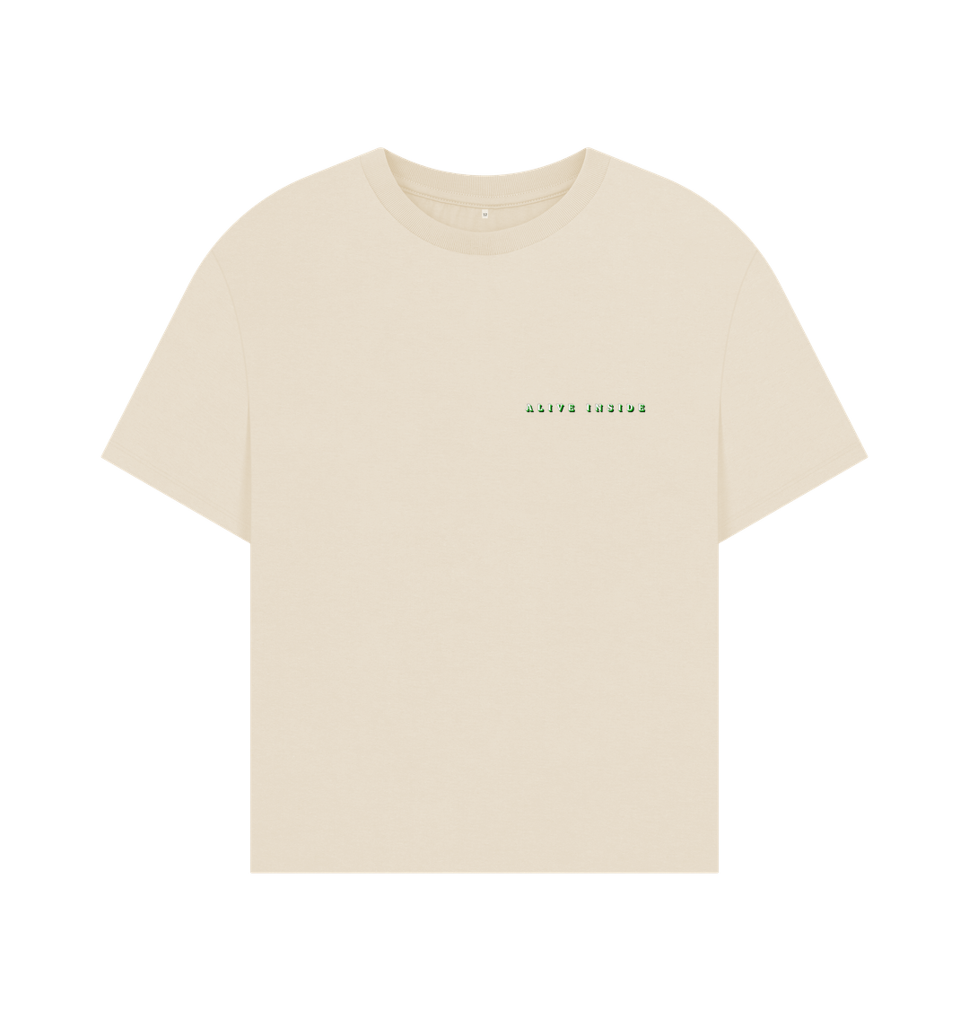 Oat Women's \"Alive Inside\" Oversize Tee