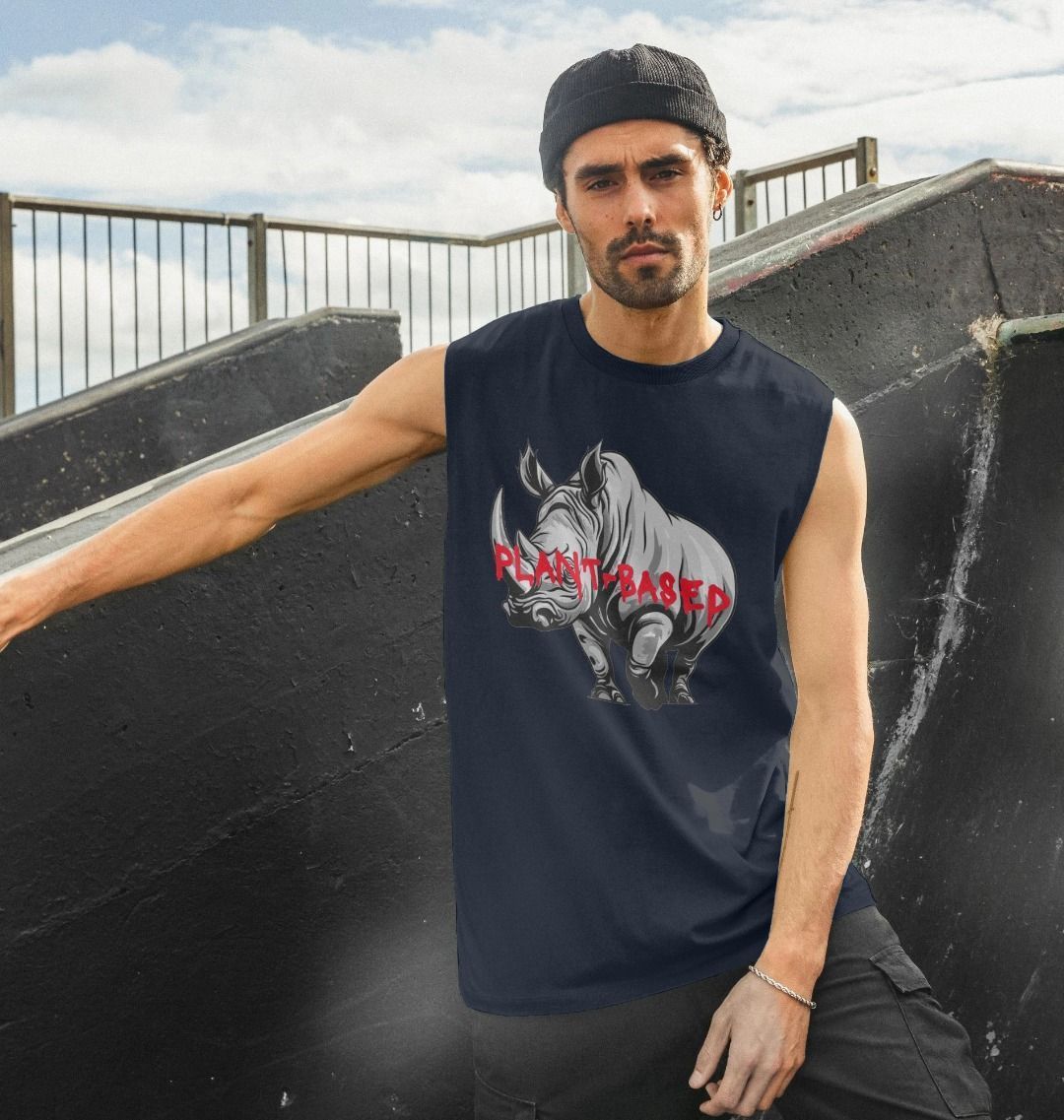 Men's "Plant-Based Rhino" Tank