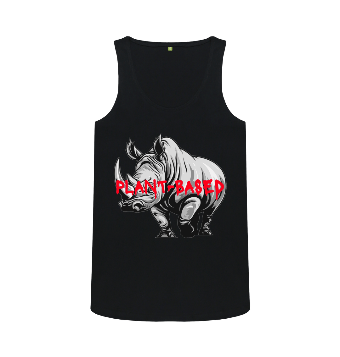 Black Women's \"Plant-Based Rhino\" Tank