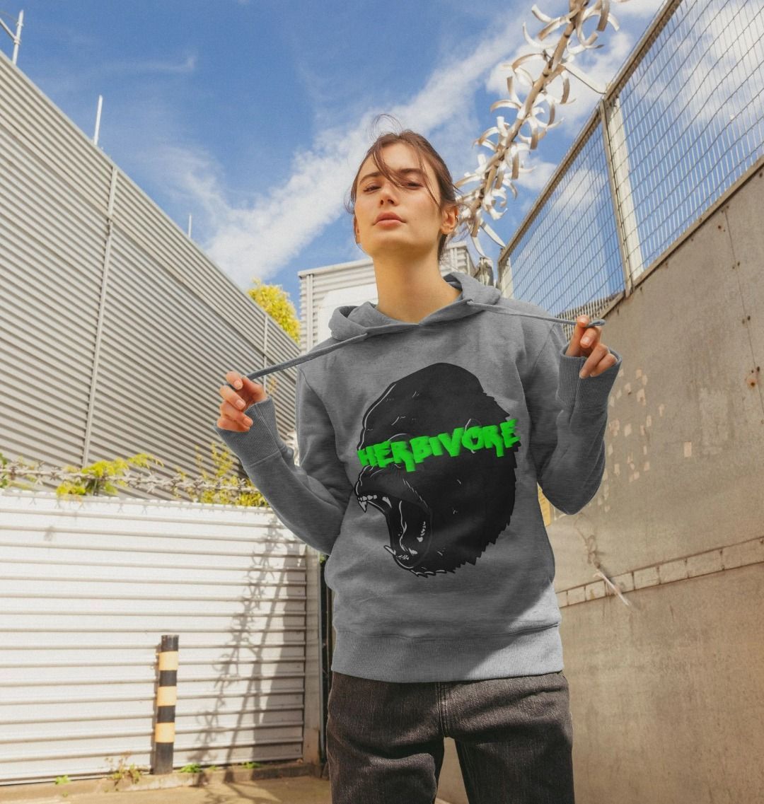 Women's "Herbivore" Hoodie