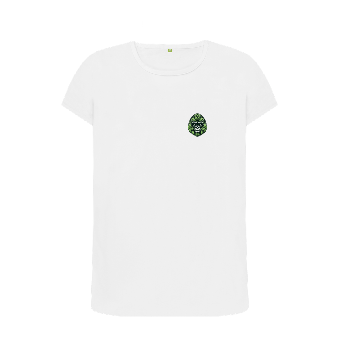 White Women's \"Basic\" Tee