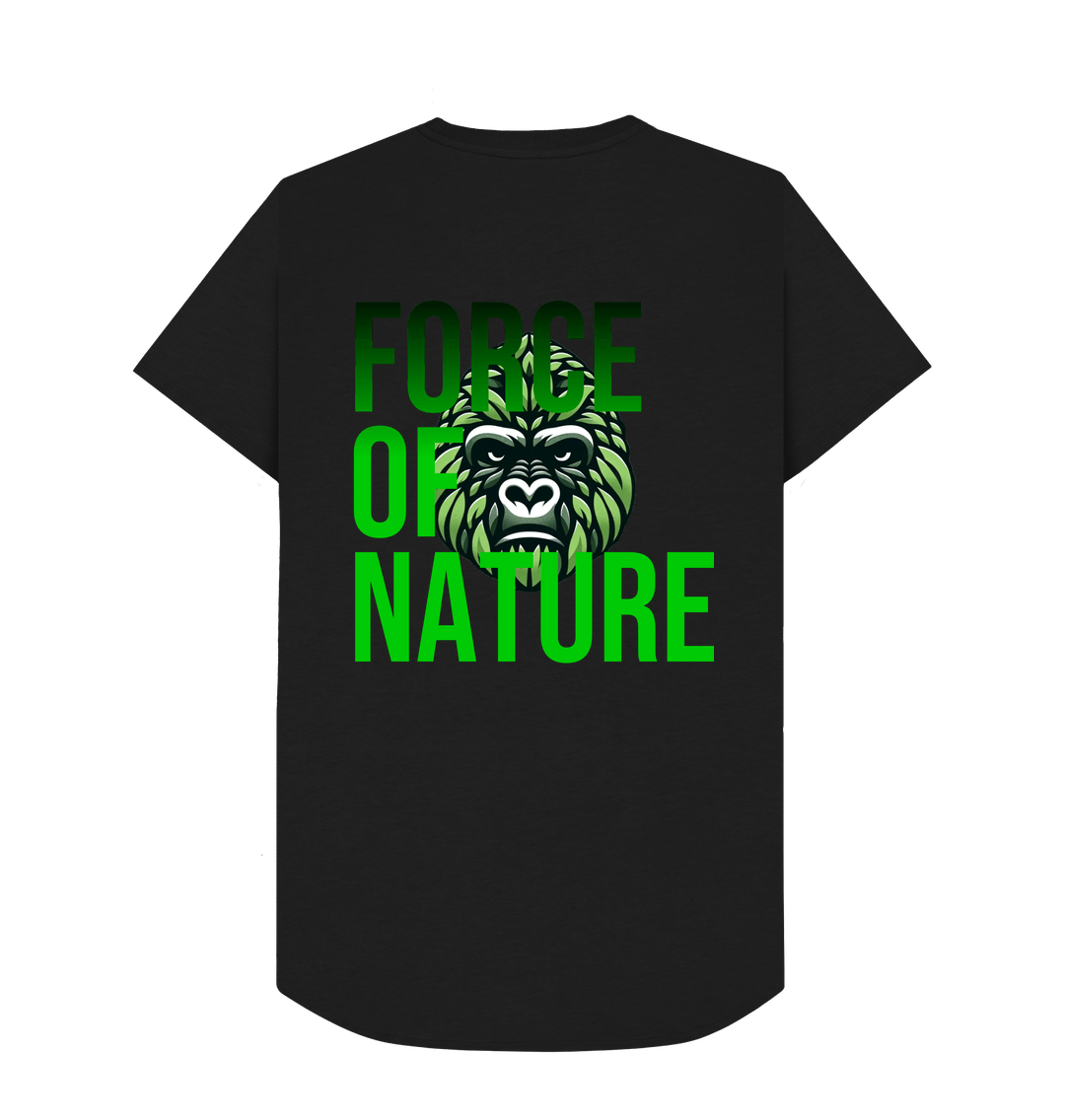 Black Men's \"Force Of Nature\" Tee