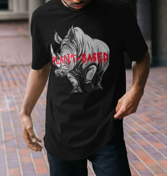 Men's "Plant-Based Rhino" Tee